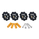 4PCS Upgraded Hand Twist Leveling Nut Diameter 40mm+ 4PCS Hot Bed Spring + 4PCS