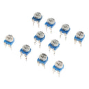 200Pcs 10 Value 500 Ohm - 2M Ohm Potentiometer Trimpot Variable Resistor Kit