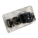 12V Carbon Fiber Panel Racing Engine Start Button Ignition Switch Panel LED