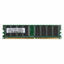4GB Kit (4x 1GB) DDR1-400MHz PC Desktop Memory PC1-3200 184pin Non-ECC DIMM S6K7