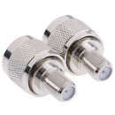 1x F Female to UHF Male Jack RF connector converter adapter BX FT