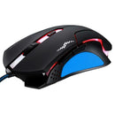 T7 USB Wired Gaming Mouse 6 Button 2400DPI Colorful Backlight Optical Mouse