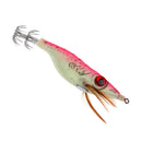 Wood Shrimp Squid Jig Fishing Lures Egi Jigs Cloth Squid Fishing Tackle Pink