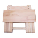 Portable Beach Chair Simple Wooden Folding Stool Outdoor Furniture Fishing CR9C6