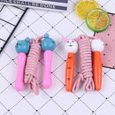 Kids Jump Ropes Wood Handle Sport Fitness Lovely Cartoon Skipping RopesJ Gw