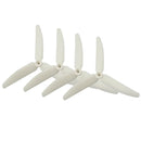 4 Pack 3-blade Propeller Prop for Hubsan X4 H502S H502E RC Spare Parts White