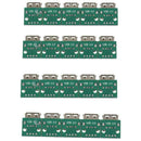 20pcs green metal USB 2.0 female head DIP 4p DIP adapter board 1.7 * 1.7 *  B8C4