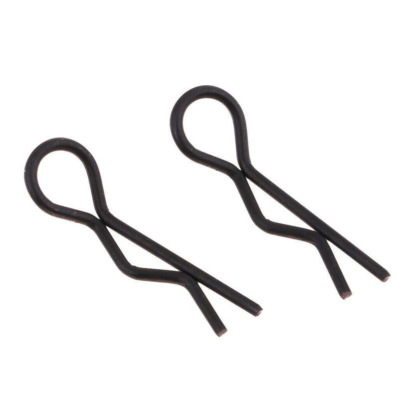 20pcs/set RC Car R-Pins fit 1/10 1/12 1/16 1/18 RC Car Truggy Accessory Black