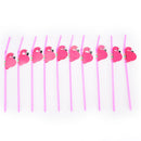 Flamingo on Paper Straws Wedding birthday Decoration Tropical Drinks tea party J