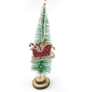 5pcs Wooden Santa Claus Snowman Pendents Christmas Tree Hanging Ornaments