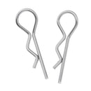 Universal 1.5mm Diameter R-Shaped Cotter Clips Hitch Pin Clip, Pack of 100