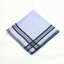 12x Pure Cotton Handkerchiefs Men Women Soft Hanky Bridal Hankies Formal