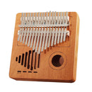 Kalimba 17 Key Thumb Piano Finger Mbira for Music Lover w/ Bag Accessories