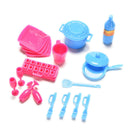 18 Pcs/set Kitchen Tableware Accessories for s Mini Cup Cutlery Pot  Z