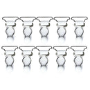 10pack Women Garter Belt Grips Stockings Suspenders Hooks Straps 26mm White
