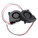 5Pcs Black Brushless DC Cooling Blower Fan 5015S 5V 0.15A 50x15mm SN9F