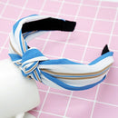 Solid Turban Headband Elastic Hairband Hair Accessories For Girls No Slip S