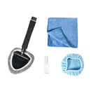 New Microfiber Cloth Windscreen Car Van Glass Cleaner Demister Detachable Handle