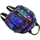 2Pcs/Set New Teenage Bling Glitter Sequins Backpack Girls Rucksack Students