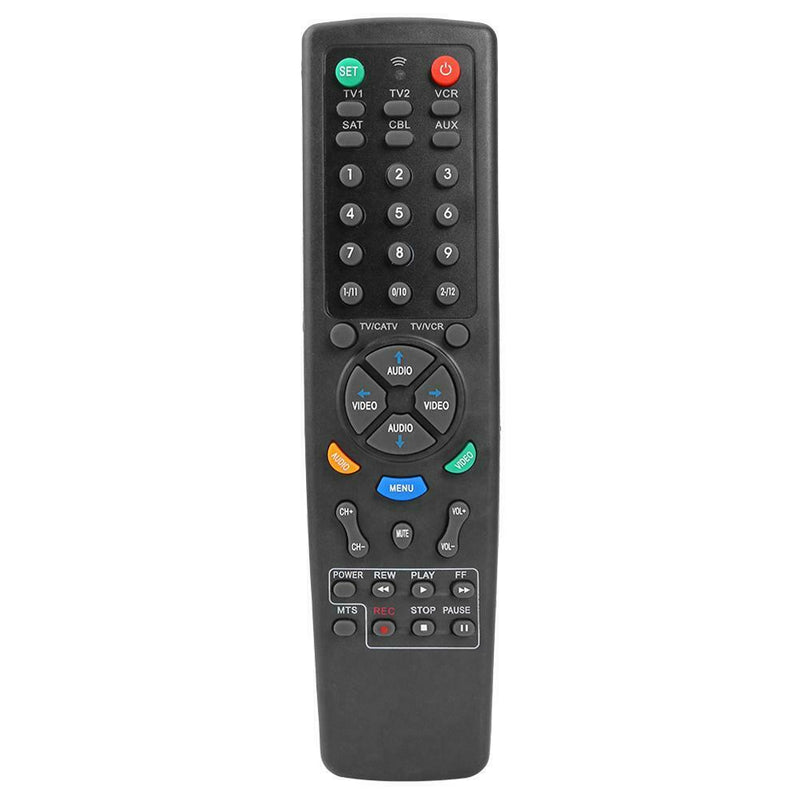 6 in 1 Multifunction Long Distance Remote Control for TV DVD VCR SAT CD AUX