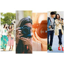 Portable Folding Plastic Tripod Stand Hand Grip for 1/4" SLR Sport Camera