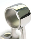 Right end fixed 90 degree 316 stainless steel marine double leg bracket 25mm