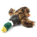 Realistic Pet Puppy Dog Chew Squeaker Squeaky Sound Wild Duck Plush Funny Toys