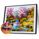Dream Home Landscape Diamond Painting Embroidery Cross Stitch Home Decor