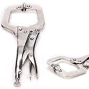 Alloy Steel C Clamp Vise Grip Locking Welding Quick Pliers Wood Tenon Locato Tw