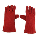 Welding Gloves Gauntlets Welders Glove Cowhide Twill Gloves Labor Protection