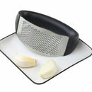 Stainless Steel Manual Garlic Press Crusher Squeezer Masher Kitchen Tool khb