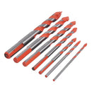 7 Pieces/Set Of Handle Drill Multi-Function Drill Bit Marble Perforator Til T8G1