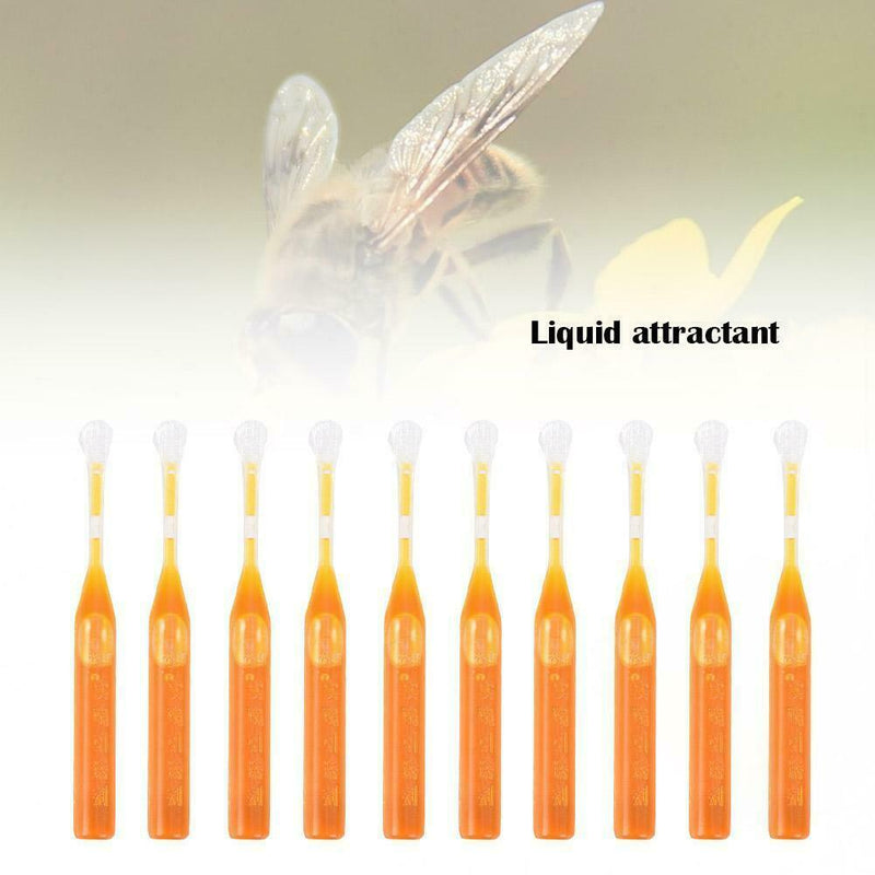 10Pcs Bee Swarm Attractant Lures Bait Trap Beekeeping Hive Honey Fruits Tools