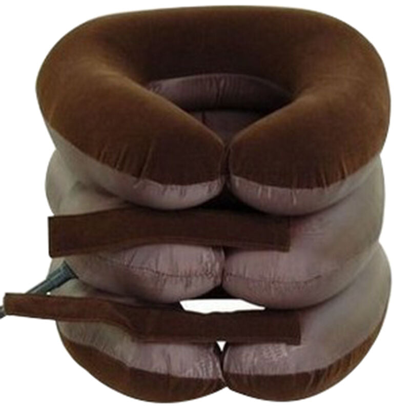 Inflatable Air Shoulder Neck Pain Cervical Traction Brace Device Relief Comfort