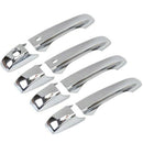 Chrome Door Handle Cover for 11 2012 2013 2014 Jeep Patriot+Grand Cherokee