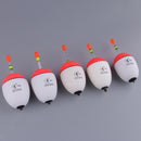 20pcs/lot Super Light EVA Foam Floats Bobbers Sea Rock Fishing Glowing Night