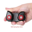Aluminium Black Nylon Clip Cord Lock Cam Cleat Sailboat Kayak Dinghy Accessory