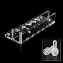 Acrylic Water Plant Tool Maintenance Side Holder Aquarium Tank Tweezer Holder ME