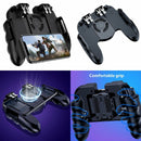 Six-Finger Mobile Phone Game Controller Joystick Gamepad Cooling Fan for PUBG