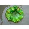 2x Artificial Lotus Leaf Frog Water Floating Ornament Pond Decoration Family &