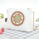 DIY Special Shaped Diamond Painting Leather Crossbody Bags Chain Clutch