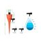 6Pcs Automatic Watering Self Waterer Irrigation Drippers Plant Watering Dri
