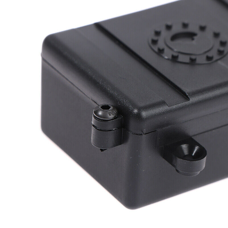 Receiver Box RC Car Radio Box Decoration Tool Plastic For 1/10 RC Rock Car ASEAU
