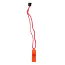 10 packs Orange Whistle & Lanyard Emergency Survival Outdoor Camping w/ Lanyard