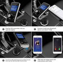 Bluetooth Car Kit FM Transmitter Wireless Radio Adapter USB Charger for Phone