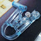 2Pc/Set Disposable Ear Nail Gun Piercing Gun With Ear Stud Disinfection Table SP