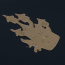 Haunted House Cutting Dies Stencil for DIY Scrapbooking Album Paper Card Crafts