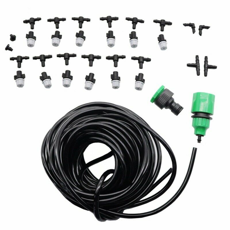 1 Sets Fog Nozzles Irrigation System Portable Misting Automatic Watering 10 F1C6