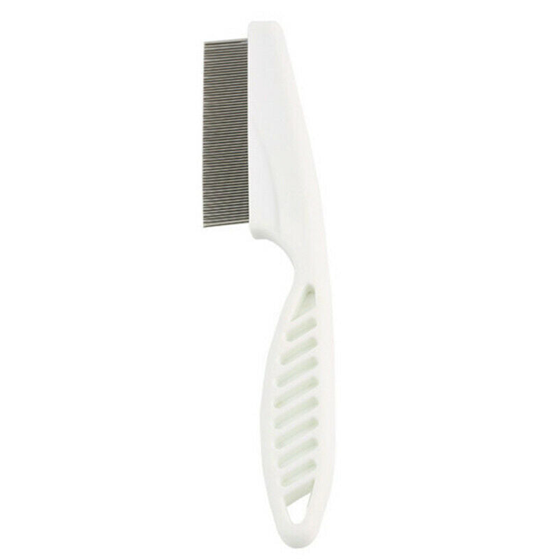 Metal Nit Hair Comb with Handle Remove Head Lice Eggs for Kids Pet Effec TGI