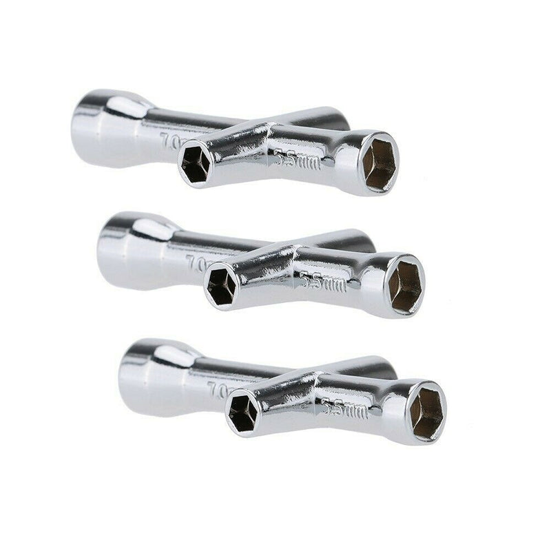 80132 4/5/5.5/7mm Hex Cross Wrenches Repair Tool Fit for HSP 1:10 RC Car
